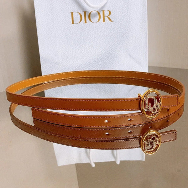 CD 2026 30 Montaigne Reversible Belt 15mm Calfskin