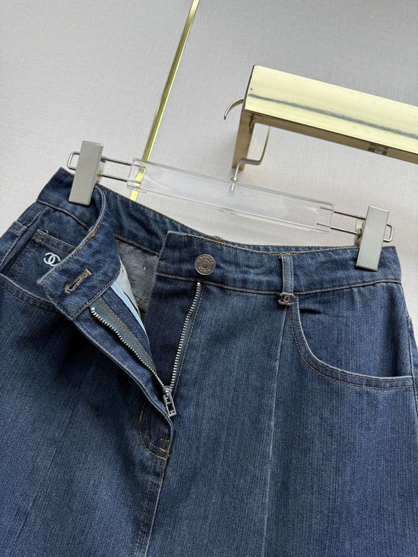 CC 2026 Denim Skirt Blue Cotton 771511