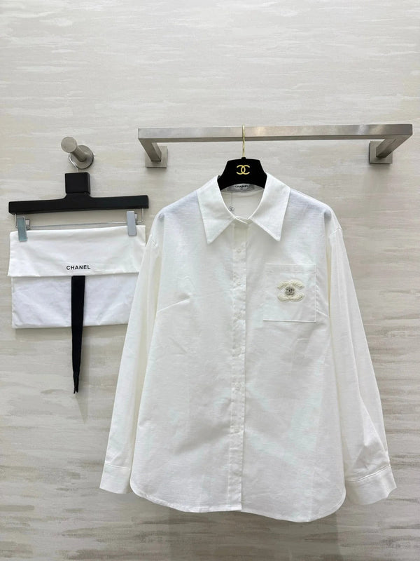 Chanel 2026 Shirt Three-Color Cotton 422142