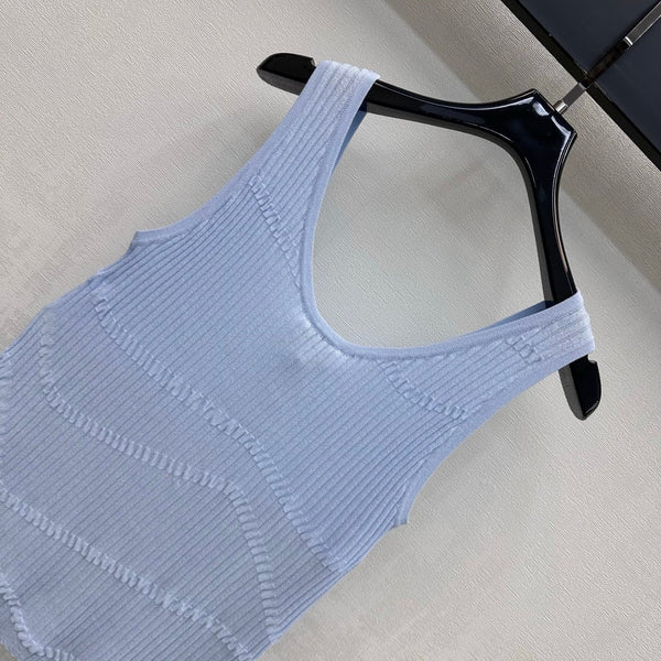 CC 2026 Knitted Vest Wool 636007