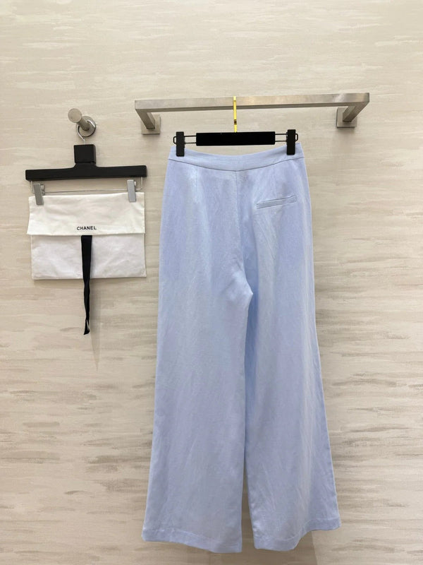 CC 2026 Wide-Leg Pants Cotton- Linen 398799