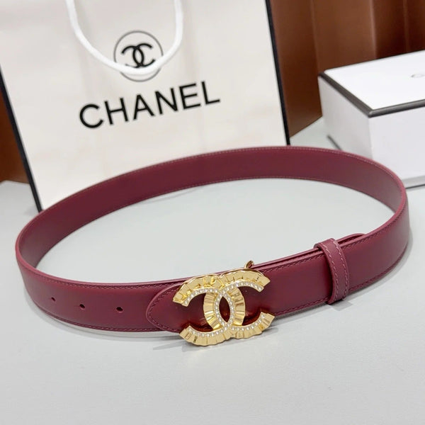 CC 2026 Double C Buckle Belt 30m Cowhide