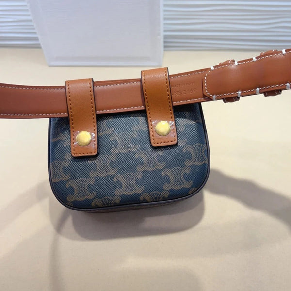 CE 2026 Arc De Triomphe Belt Bag 25mm Leather