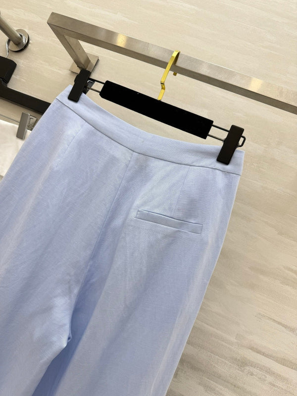 CC 2026 Wide-Leg Pants Cotton- Linen 398799