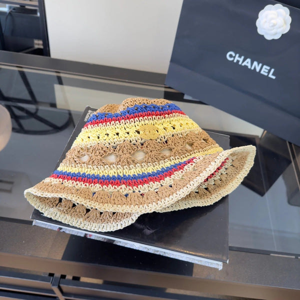 CC Multicolor Knitted Bucket Hat 400750