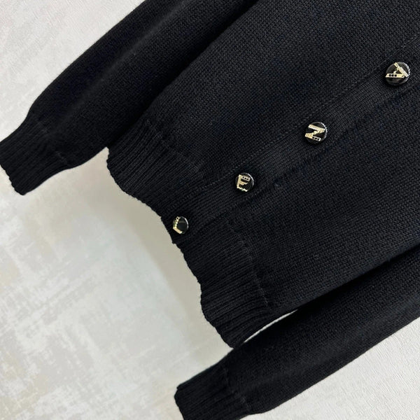 CC 2026 Letter-button Knit Cardigan Cashmere 418732