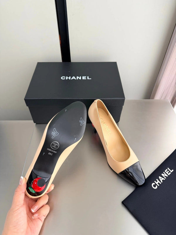CC 2026 Little Red Apple Heel Pump 85mm Lambskin 929469