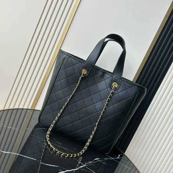 CC 2026 Double C Tote Bag Calfskin