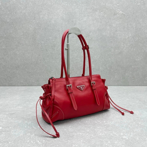 Prad 2026 Soft Medium Shoulder Bag 33cm Calfskin