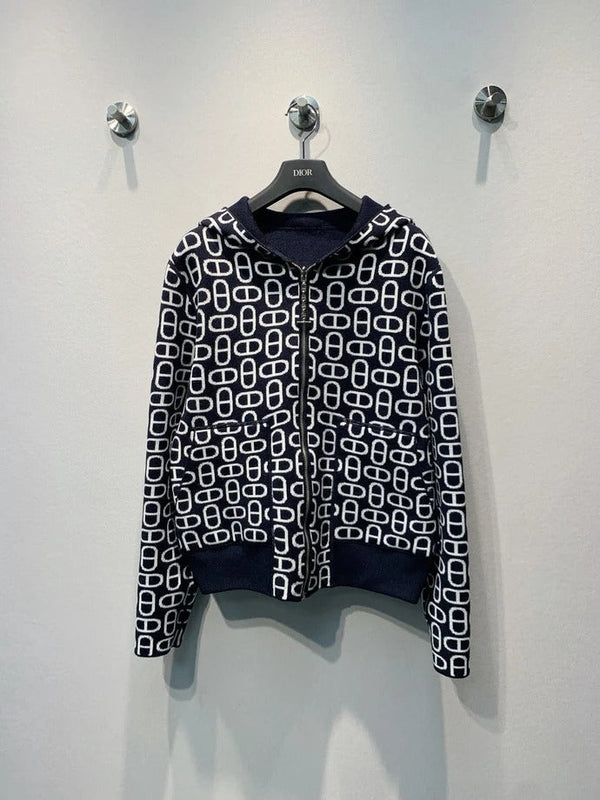 HM 2026 Hooded Cardigan Wool 413938