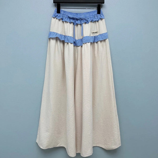 Miu 2026 Striped Trouser Polyester Nylon 420371