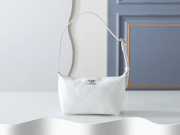 CC 2026 Mini Hobo Bag 23cm Calfskin