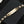 CC Choker Black Gold Pearl Leather Necklace