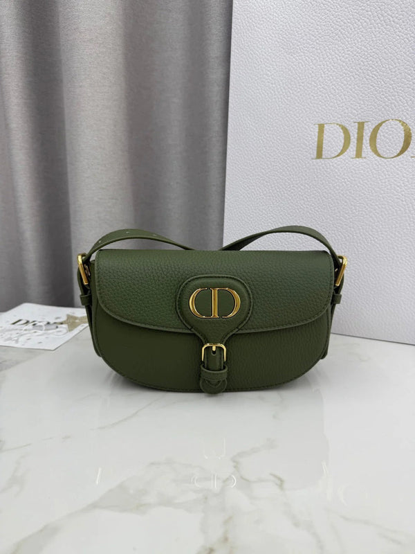 CD 2026 Bobby East-West Bag 21cm Multicolors Fabric and Grained Calfskin