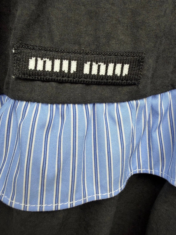 Miu 2026 Striped Trouser Polyester Nylon 420371