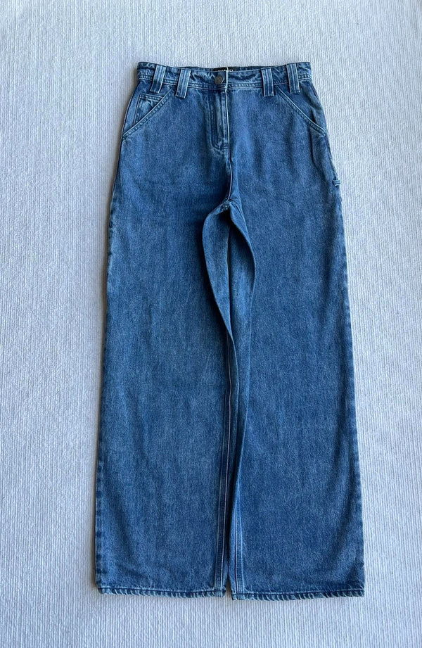 Chanel 2026 Jean Blue and White Cotton 360032