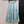CD 2026 Bow Ruffled Lotus Flower Skirt Blue Cotton