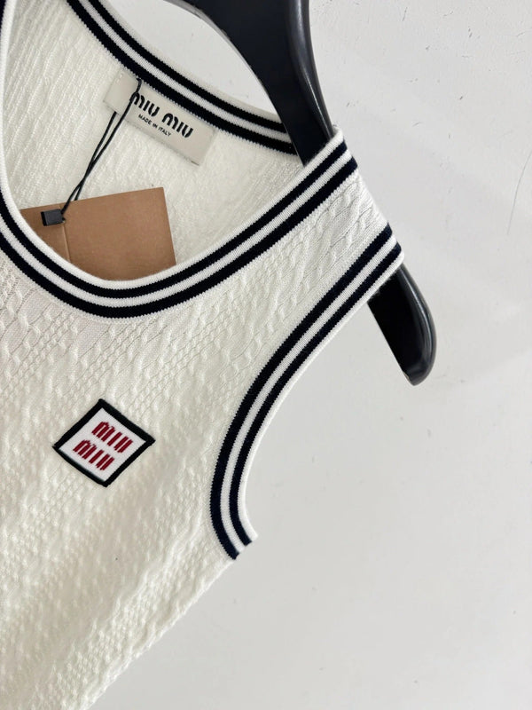 Miu 2026 Knit Vest Wool 642706