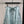 CD 2026 Bow Ruffled Lotus Flower Skirt Blue Cotton