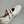 LP DOUBLE-STRAP MARY JANE FLATS 25S IN WHITE LAMBSKIN