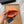 BEANIIE HAT IN CARROT ORANGE WOOL 335036