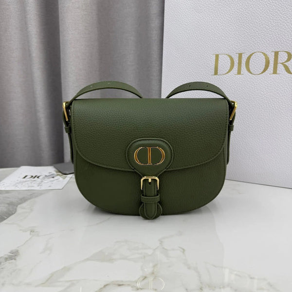 CD 2026 Bobby Bag 22cm Multicolors Fabric and Grained Calfskin