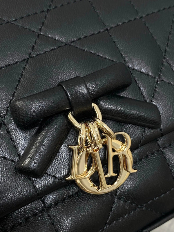 CD 2026 My Tender Dior Top Handle Bag 21cm Lambskin
