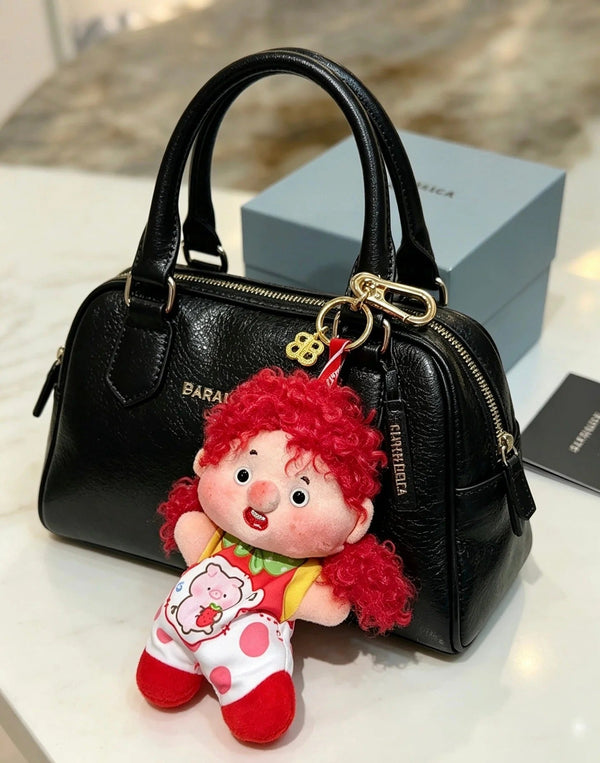 BLC Cute Red-haired Curly Doll Charm