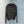 CD 25 Striped Knitted Long-sleeved Top Black Cotton