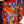 HM 25s Scarf 140cm Red Orange Cashmere 976205