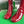 Chanel High-Top Boots Platform Heel 7cm Burgundy Glossy Leather 507532