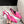 KNIFE CHEMISE 45MM SLINGBACK IN PUNCH PINK COTTON AND CALFSKIN