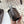 MM Tabi 6-Point Toe Lace-up Shoes Dark Grey Metalic Calfskin 558424