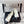 CC 25B MaryJane Shoes Black White Sheepskin