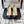 CC 25B MaryJane Shoes Black Beige Sheepskin