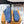 LV Cosy Comfort Mules Blue Monogram Denim 616996