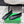 BV Charlotte Ballet Flat Black Woven Leather 769996