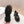 Prada Brushed Monolith Mary Janes Loafer Black Cowhide