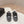 CC 25B Panda Sneakers Black White Fur Leather 542366