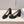CD 26s Block Heel Pumps 7cm Black Oblique Canvas 121658