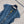 LV 25 News Denim Dress Blue Cotton
