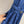 LV 25S Classic Stylish Dress Blue Polyester