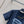 LV 25 Metal Zipper Decoration On The Left Shoulder Dress Blue Cotton