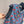 LV 25 Cherry Denim Vest Dress Blue Cotton