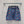 LV 25 Cherry Denim Skirt Blue Cotton