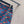 LV 25 Cherry Denim Skirt Blue Cotton