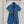 LV 25 Both Muscular Soft Elastic Waist Denim Dress Blue Cotton