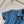 LV 25 Both Muscular Soft Elastic Waist Denim Dress Blue Cotton
