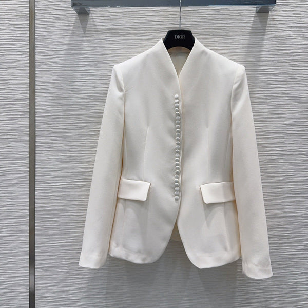 CD 26s Bar Jacket White Polyeste 414384