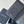 CD Diamond Saddle Passport Blue Beige Cowhide